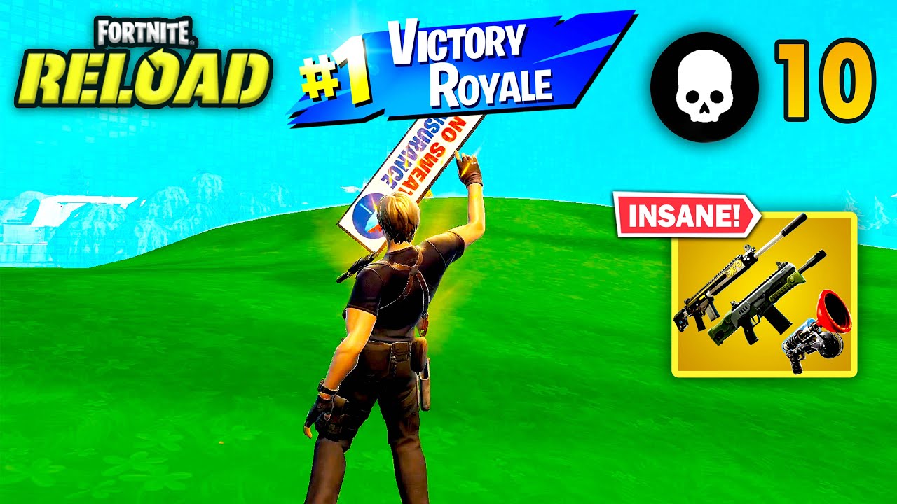 LEON S. KENNEDY SKIN Gameplay (Resident Evil) | Fortnite Reload | (Fortnite Chapter 7 Controller)