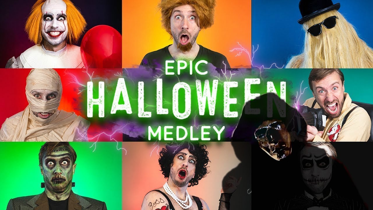 The Creep reacts to Peter Hollens' Epic Halloween Medley | ROBO IS GONE. IT'S MY TURN NOW!