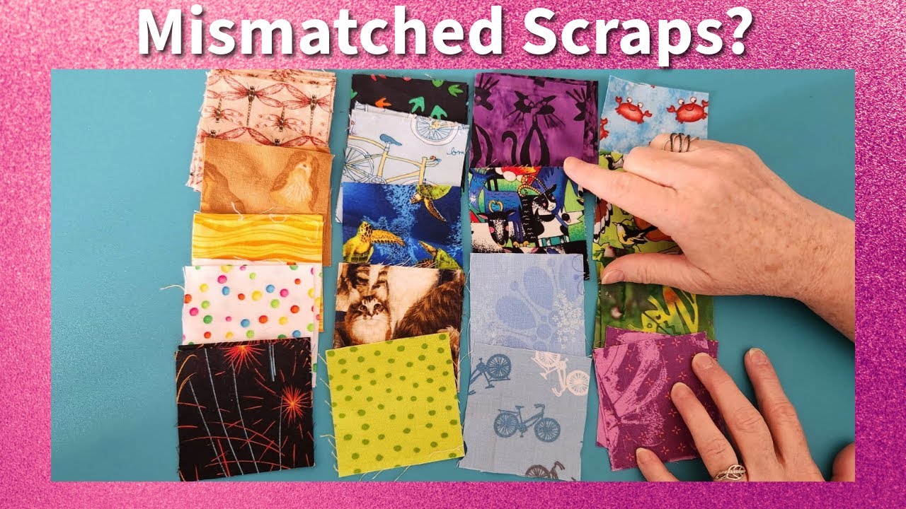 Simple Scrappy Squares Make a Beautiful Quilt!