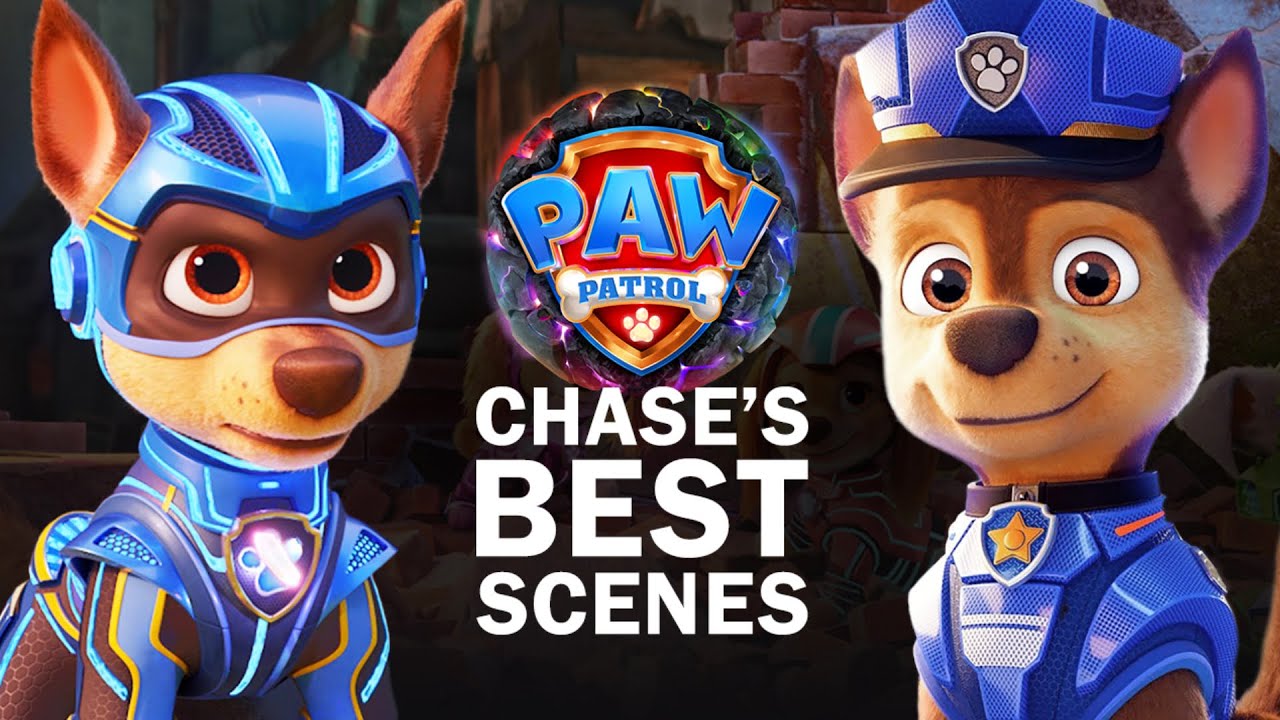 PAW Patrol - Chase's Best Scenes