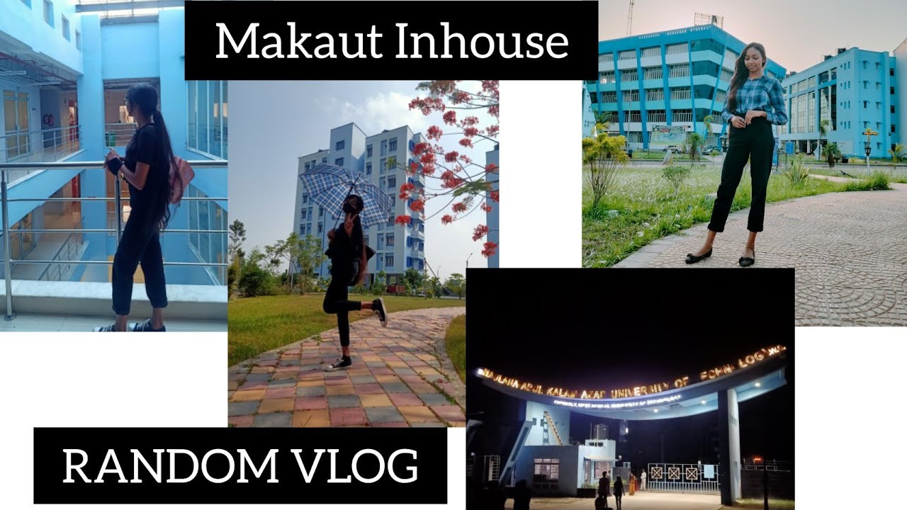 Makaut Inhouse  Daily Vlog  || Random Day in Makaut University