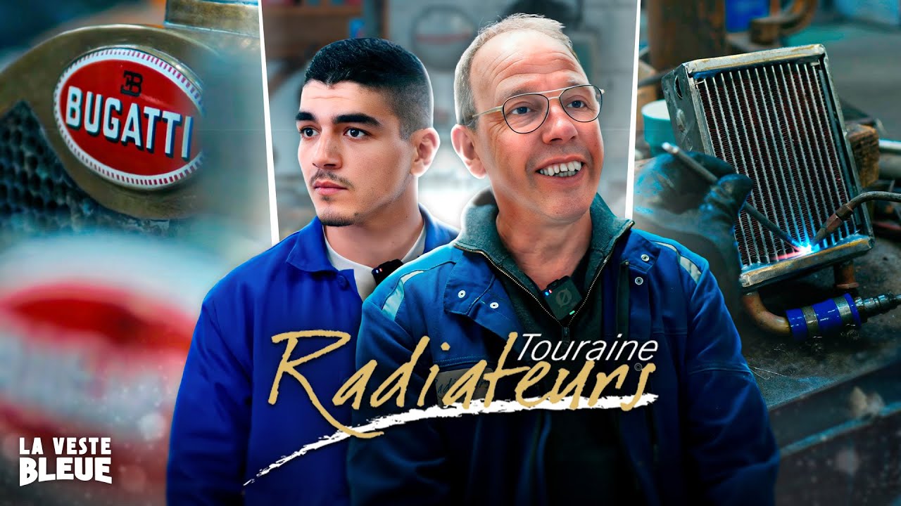 Dans l'atelier qui redonne vie aux radiateurs de Bugatti