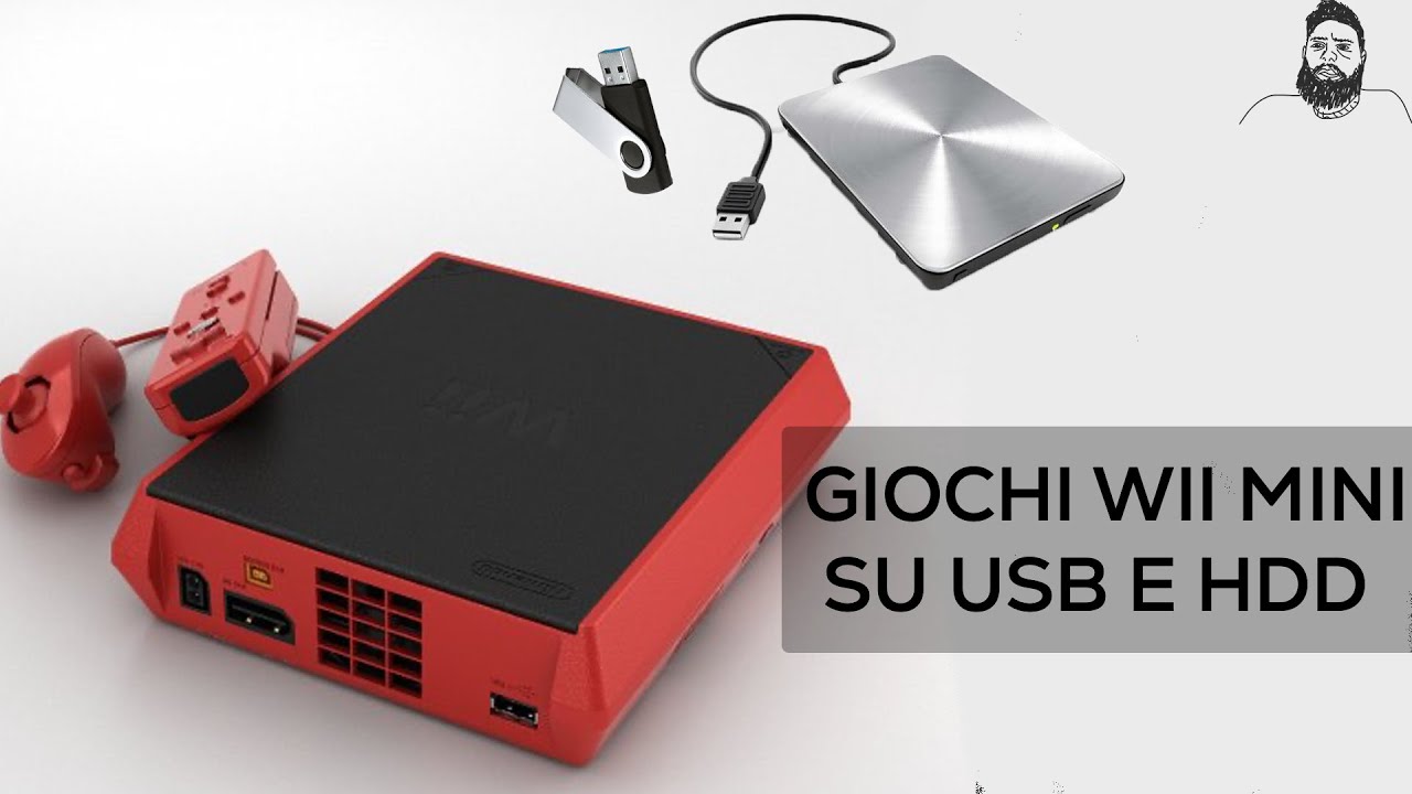 Avviare i GIOCHI da USB e HDD esterno su WII MINI!
