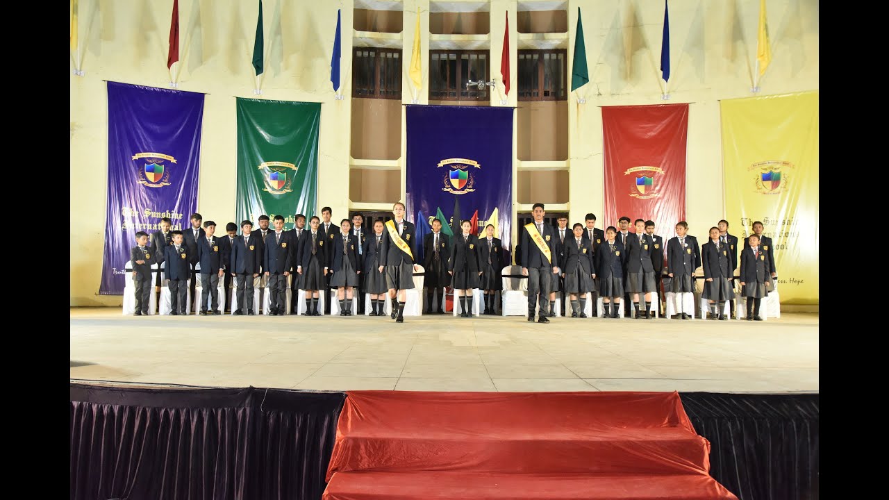 The Sunshine International School, 11th Prefectorial Investiture Ceremony 23 Nov. 2024.