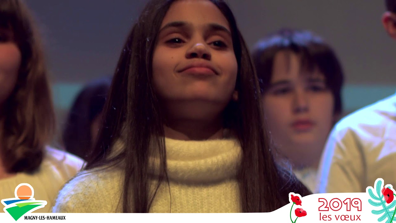 Magny-les-Hameaux - Vœux 2019 - chorale du collège Albert Einstein