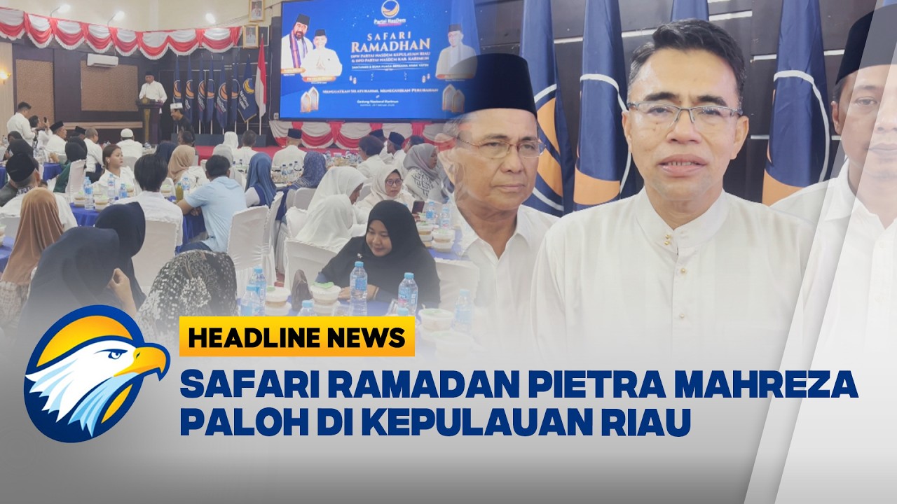 [HEADLINE NEWS, 01/03] Pietra Mahreza Paloh Ajak Kader NasDem Tebar Kebaikan Sepanjang di Karimun