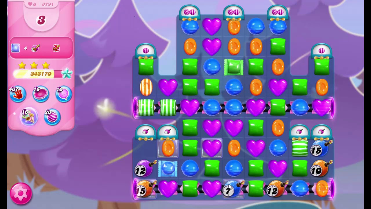 Candy Crush Saga Level 8790 To 8792