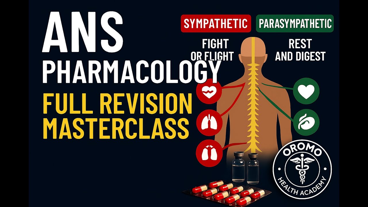 Autonomic Nervous System (ANS) Pharmacology: Full Masterclass [Afaan Oromo]