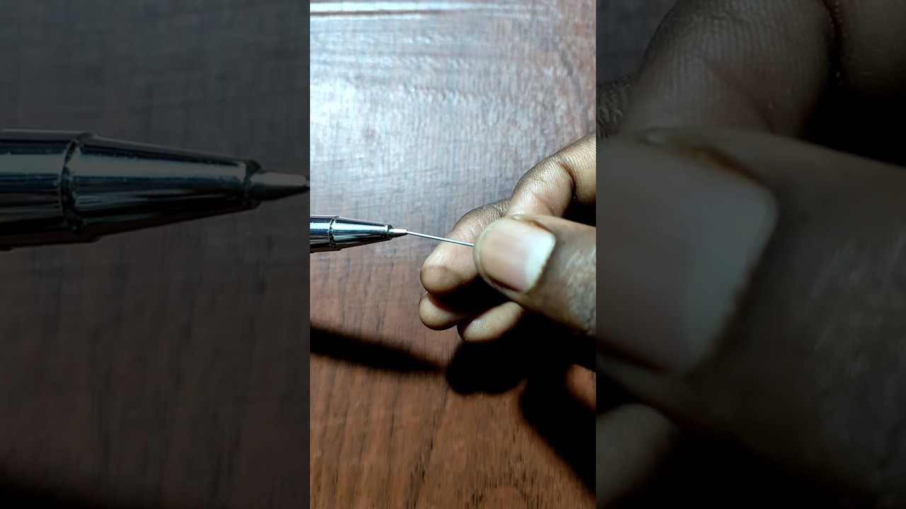 ₹20 Mechanical Pencil Hack! | How 0.5mm Pencil Works ✏️🛠️ #drawing #pencil #artist #shorts