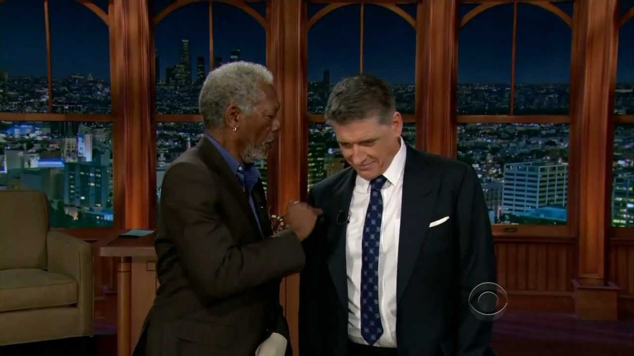 TLLS Craig Ferguson - 2013.03.25 - Morgan Freeman, Vera Farmiga