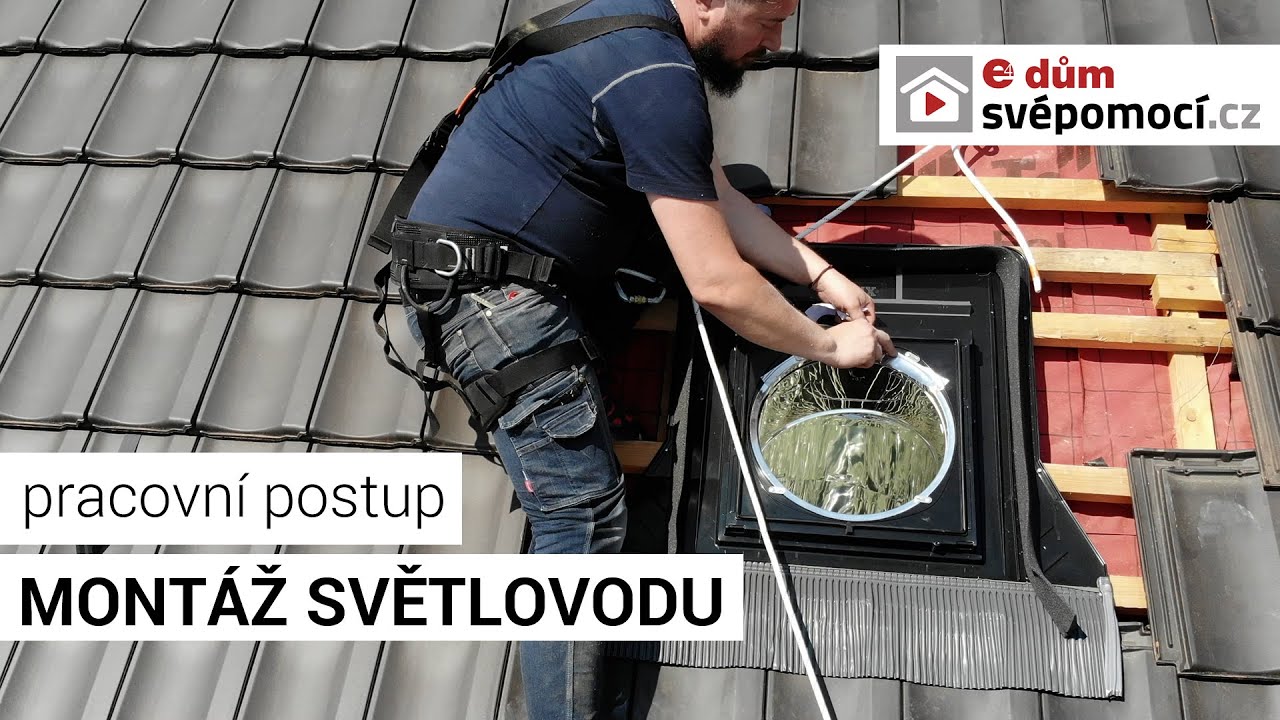 055# Montáž světlovodu VELUX | e4 dům svépomocí
