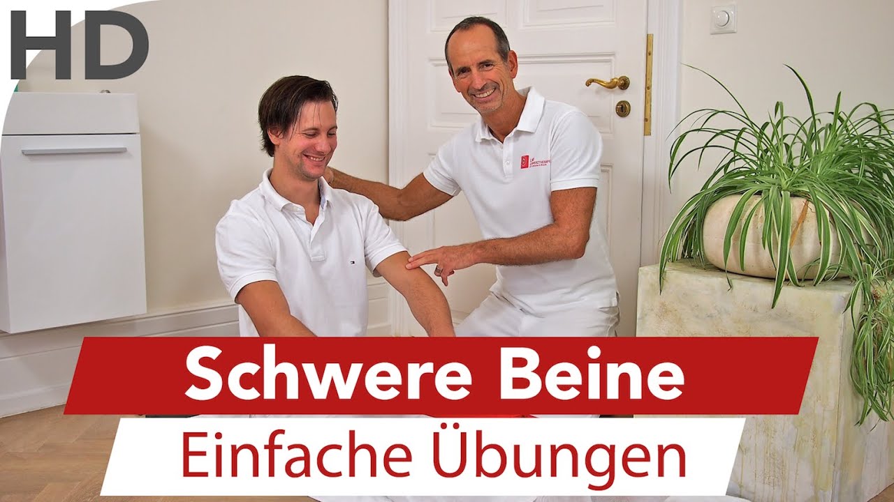 Schmerzen im Bein - Einfache &Uuml;bungen gegen Beinschmerzen