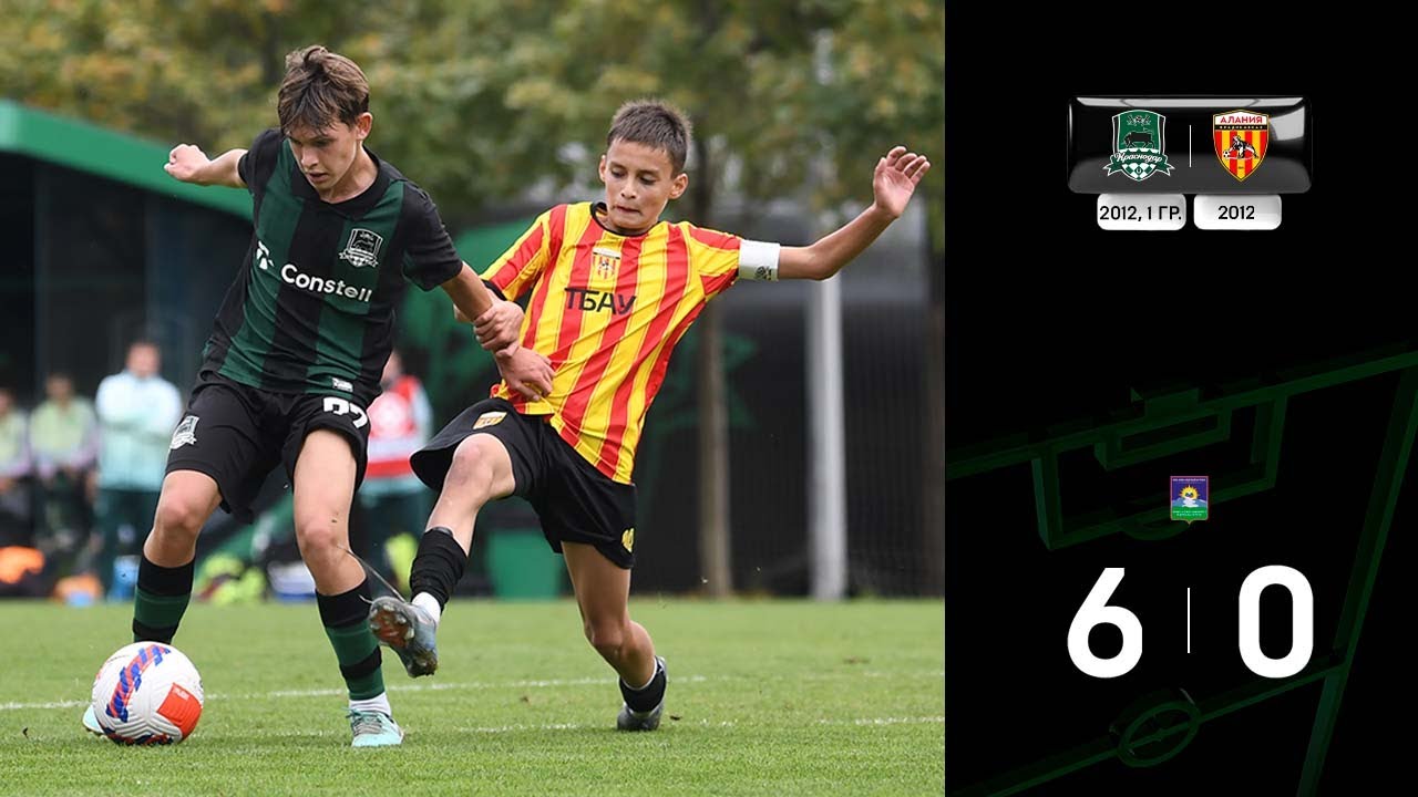 Видеообзор матча АФК «Краснодар» (2012, 1 гр.) – «Алания» (2012)