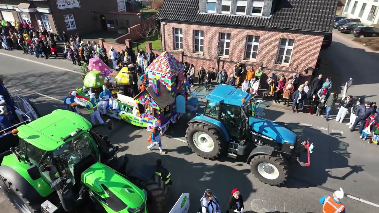 Rosenmontag 2025 in Stadtlohn an der Berkel