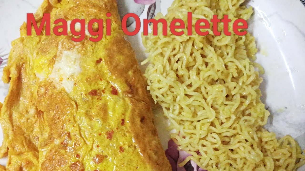 Maggi Omelette Recipe | Maggi Egg Omelette | Noodles Omelette | Easy Snacks Recipe