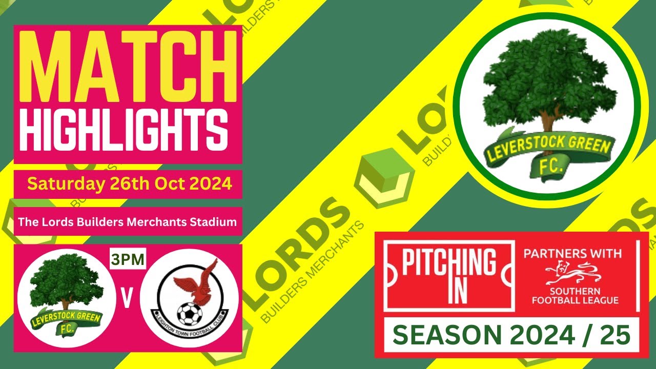 Highlights | Leverstock Green FC v Leighton Town FC, 26th October 2024 | Score 2-2