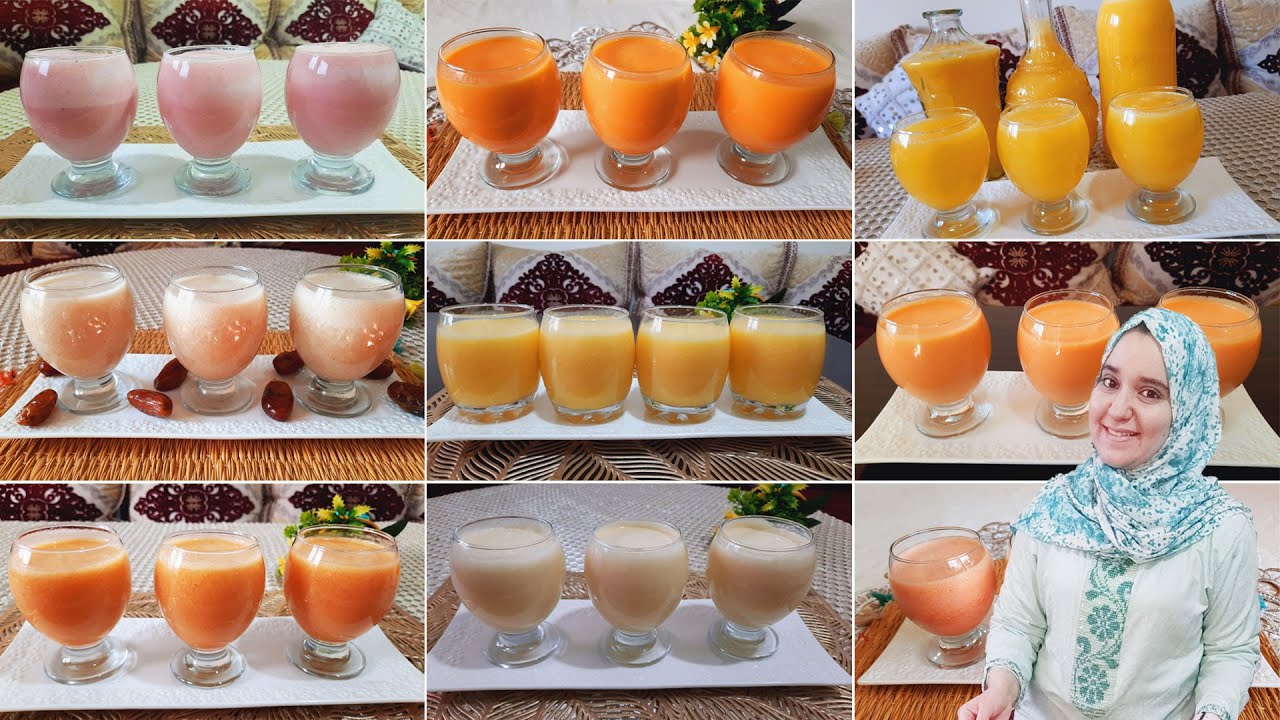 9 عصائر صيفية منعشة 🍹مشروبات اقتصادية تبرد عليكم حر الصيف