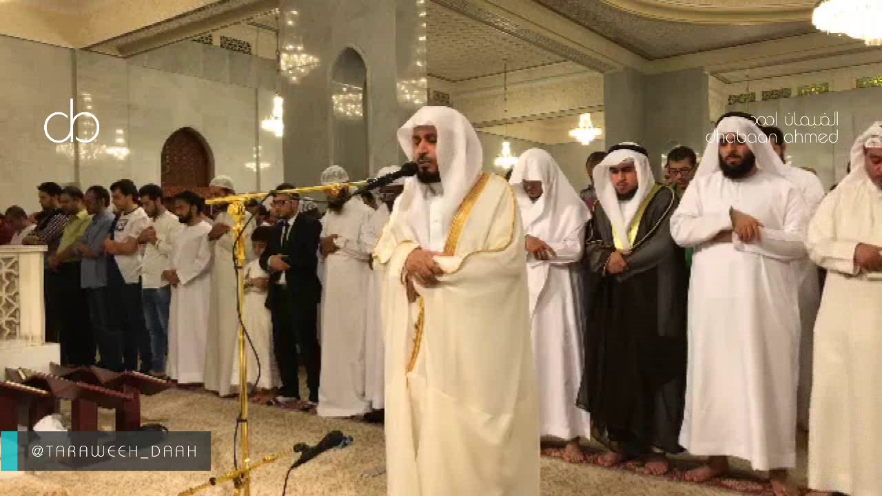 الشيخ سعد الغامدي بتلاوة مريحة خاشعة لصلاة التراويح بجامع الراشدية ليلة 10-رمضان 1438