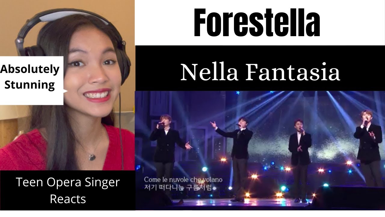 Реакция молодой оперной певицы на Форестеллу - Nella Fantasia