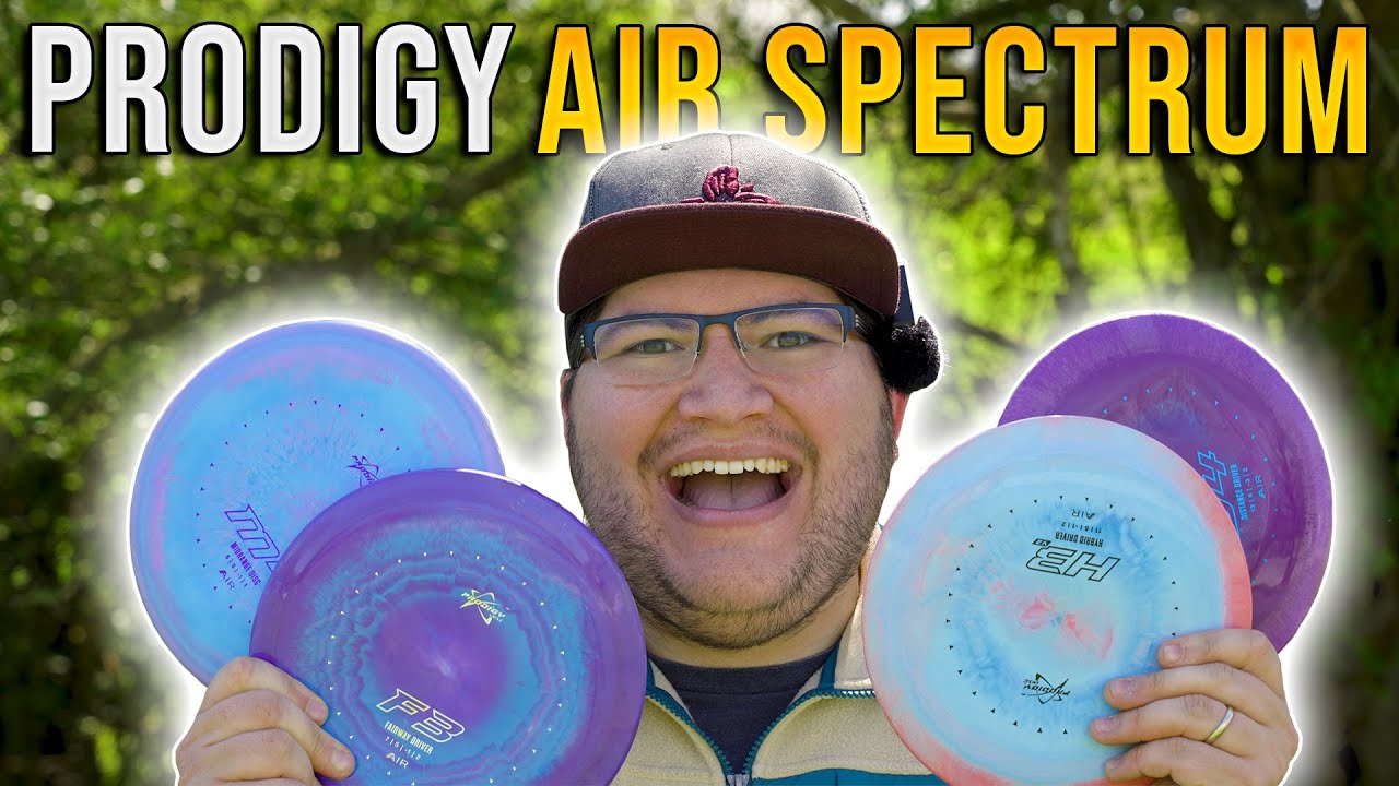 Testing out PRODIGY AIR SPECTRUM lightweight discs (M4, F3, H2, and D4)