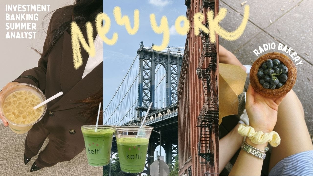 nyc vlog | moving into my apt, good food, brooklyn 🍎🏙️🚕 | summer '25