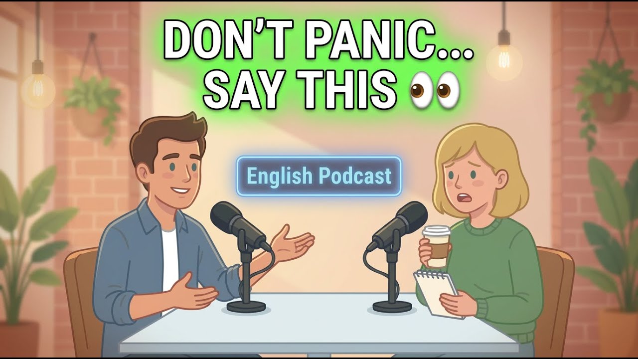 English Podcast for Beginners | Strategies to Keep Talking Even When You Don't Understand