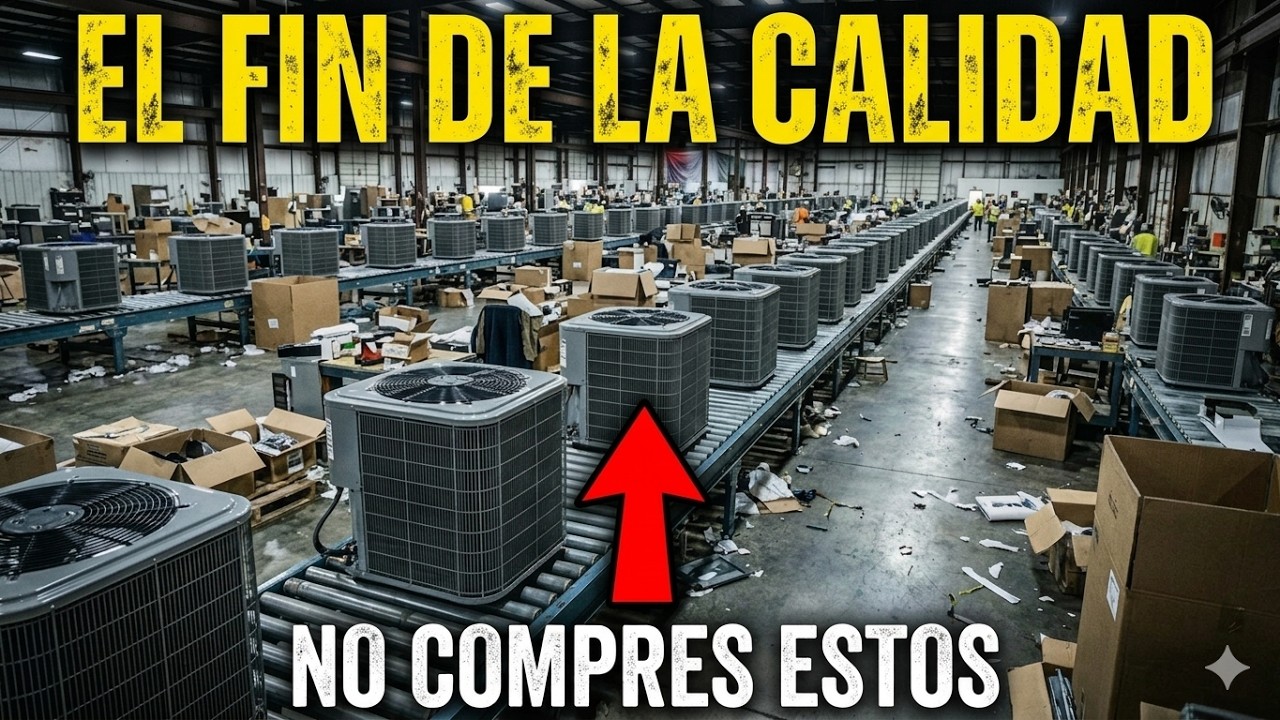 ¿Por qué el 90% de los aires acondicionados nuevos son basura? (El secreto de fábrica)