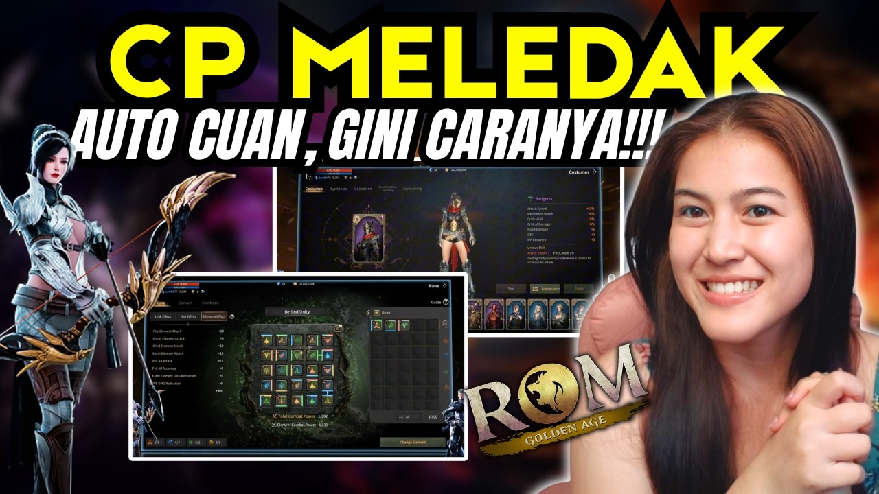 ROM F2P Guide:7 Cara Rahasia Boost CP & Cuan xCROM!