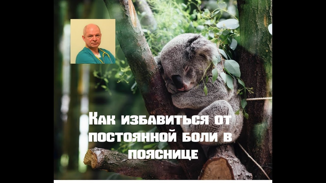 Как избавиться от постоянной боли в пояснице