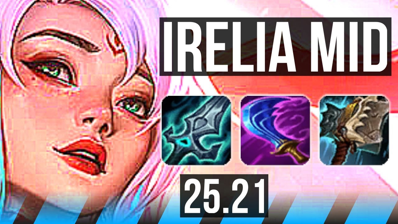 IRELIA vs AKALI (MID) | KR Master | 25.21