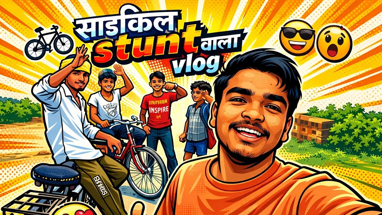 साइकिल stunt वाला vlog #cyclestunt #vlog #awadhivlog #desivlog #dehativlog #viralvlogs 
