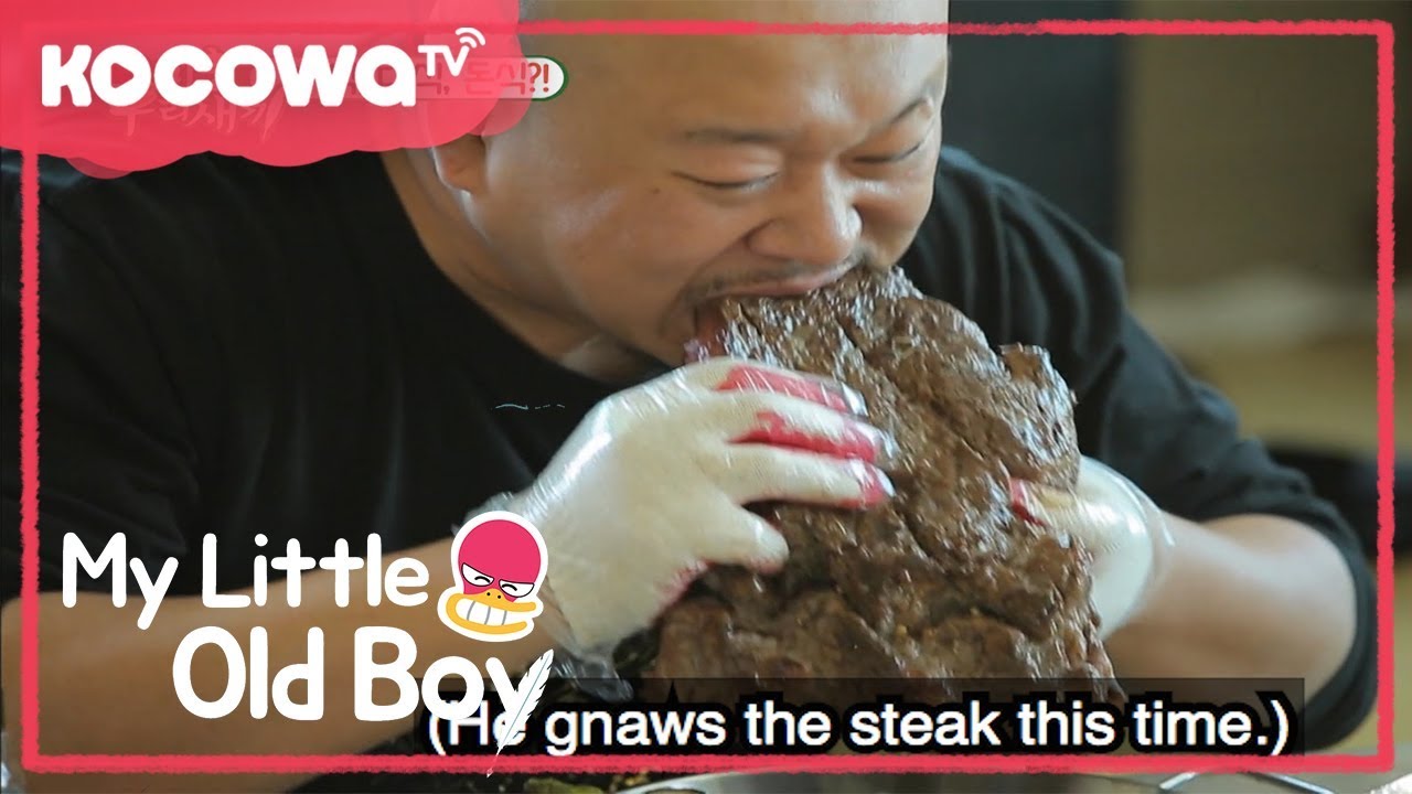 [My Little Old Boy] Ep 58_What's the Point of Using a Knife? Just Gnaw on It!