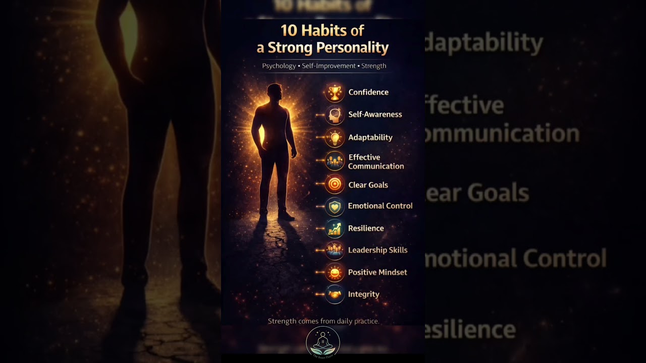 10 Powerful Habits That Build a Strong Personality 🧠✨