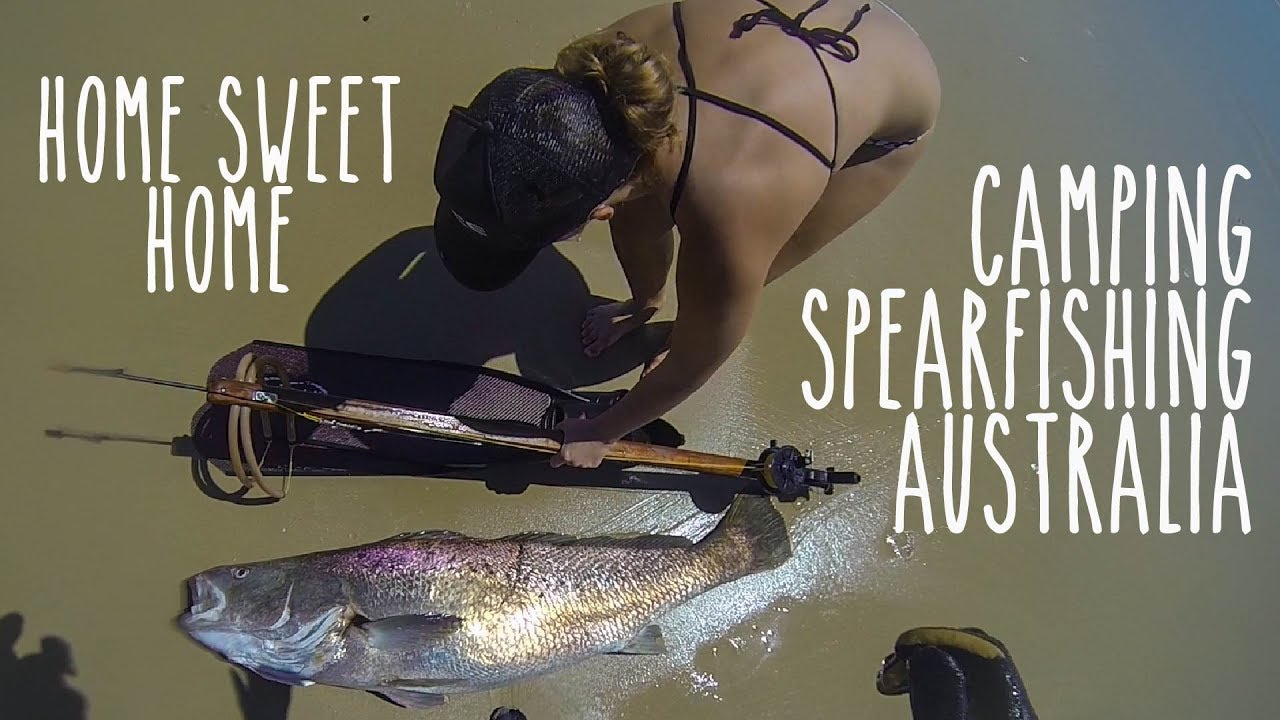 Home sweet home - Camping & Spearfishing in Australia (Underwater Ally Adventures) Ep.14