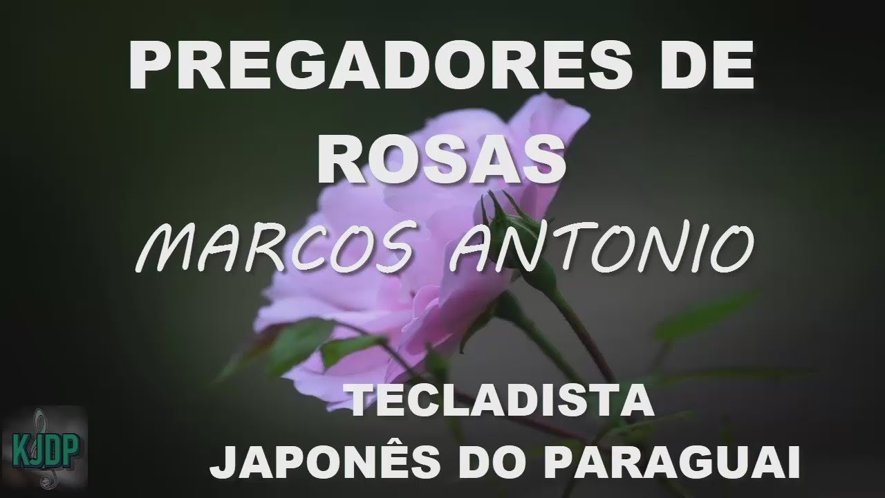 PREGADORES DE ROSAS - MARCOS ANTONIO