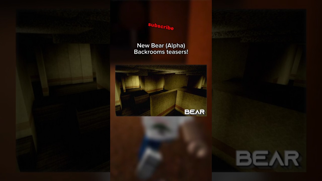New Bear (Alpha) Backrooms teaser! 