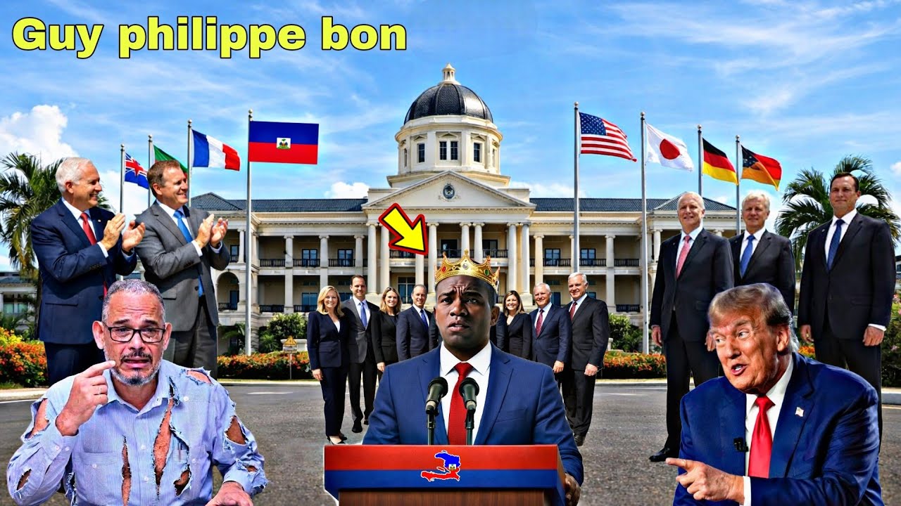 11 mars Trump Lage nouv&egrave;l la li mande pou Gouv&egrave;nman Alix didier a enstale Guy philippe prezidan peyi