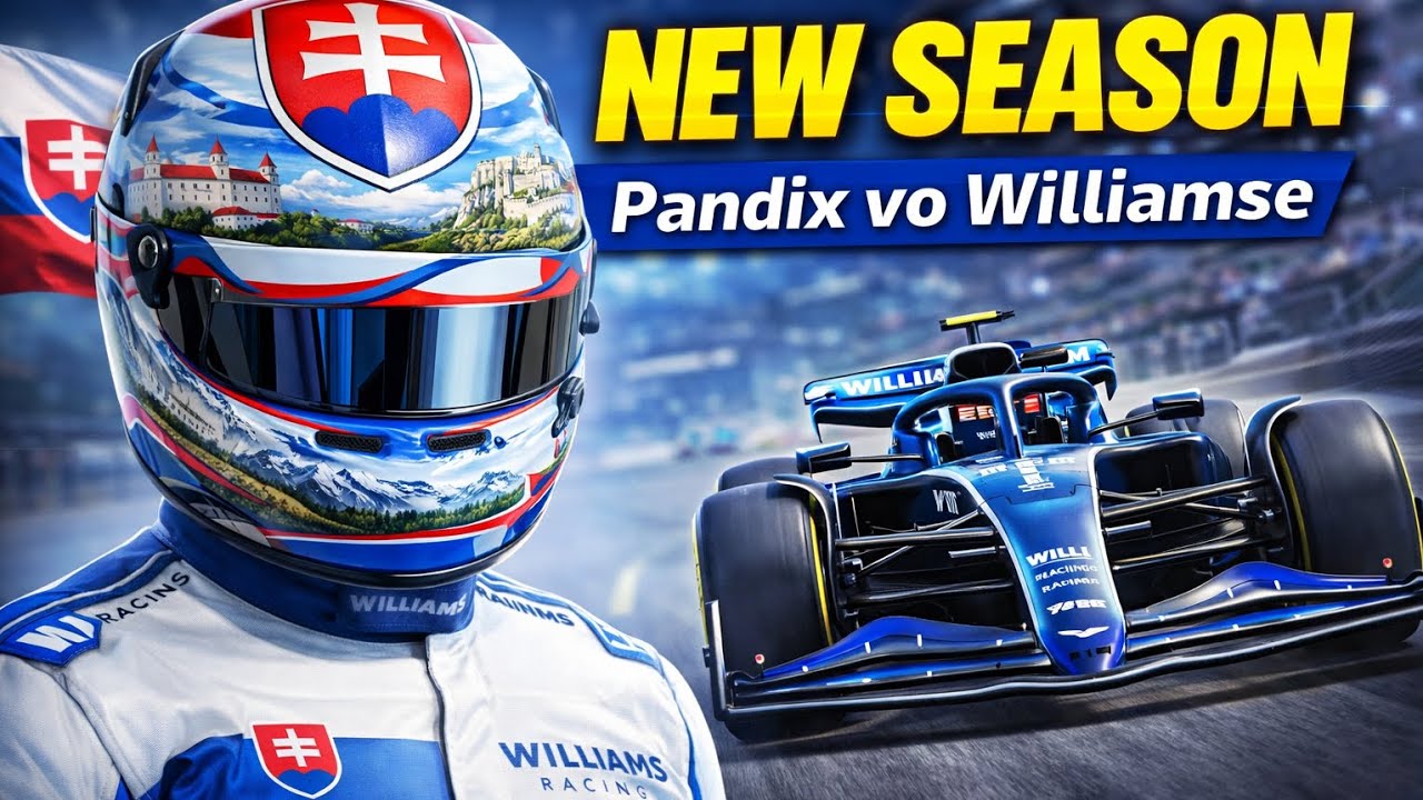 NOVÁ SEZÓNA! Prestup do Williamsu… začína boj o titul!🏎️✌️♥️