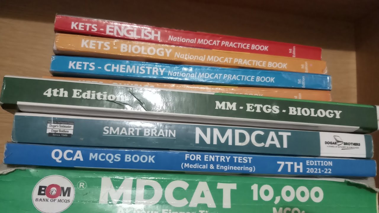 Best books / MDCAT /Etea preparation / practice of MCQs  / Academies books / My personal experience.