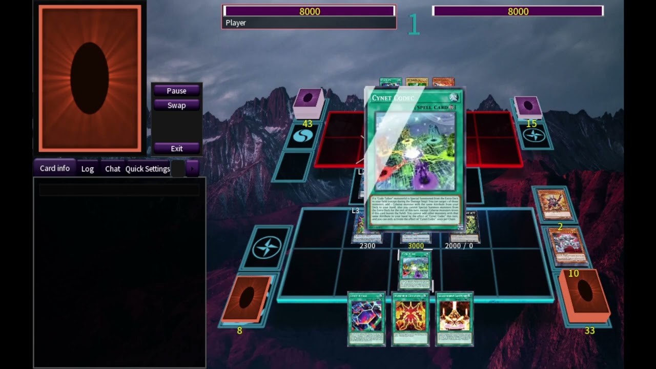 Code Talker Combo - Firewall Defenser + Cynet Ritual in hand (U-Link, Iblee Lock, interruptions)