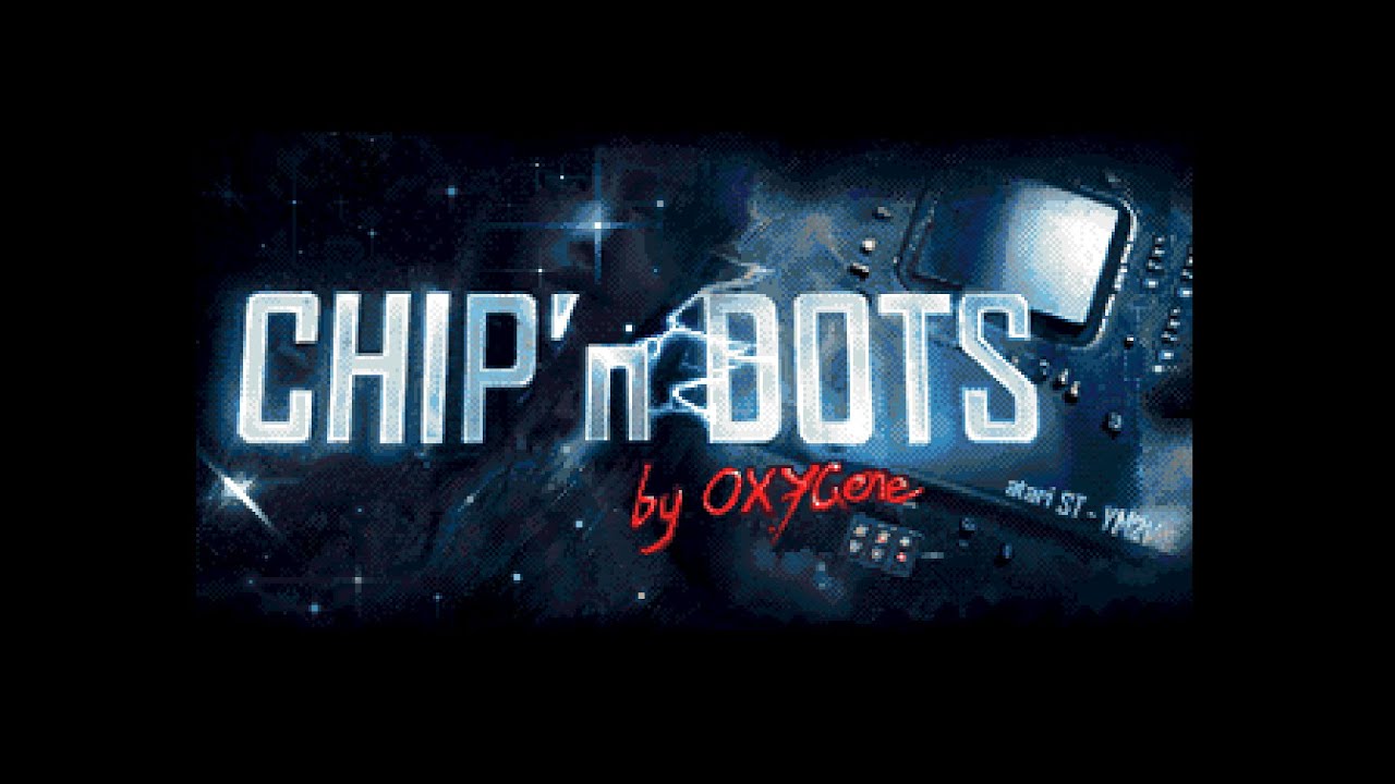 CHIP & DOTS by Oxygene - Amiga 500 OCS/ECS 32k intro - 1080p/50fps quality party version