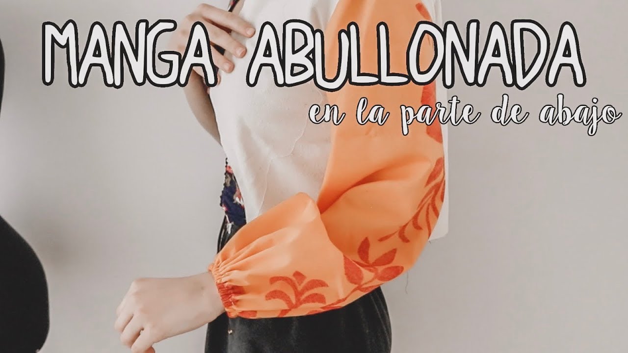 DIY : MANGA ABULLONADA EN LA PARTE DE ABAJO!