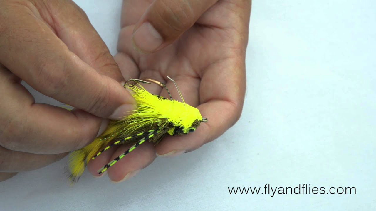 Rainy's&reg; Dave's Yellow Belly Diving Frog - www.flyandflies.com