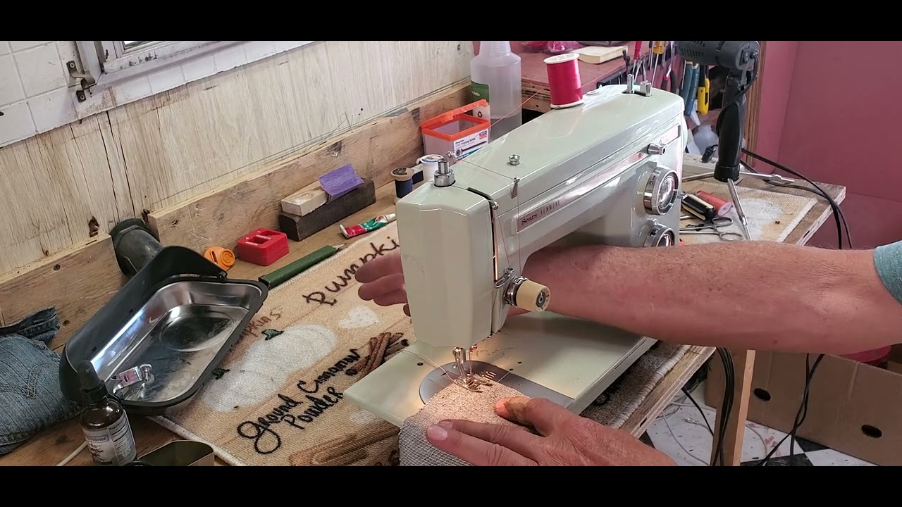 Kenmore 158.14000 Sewing Machine Final test and How-To