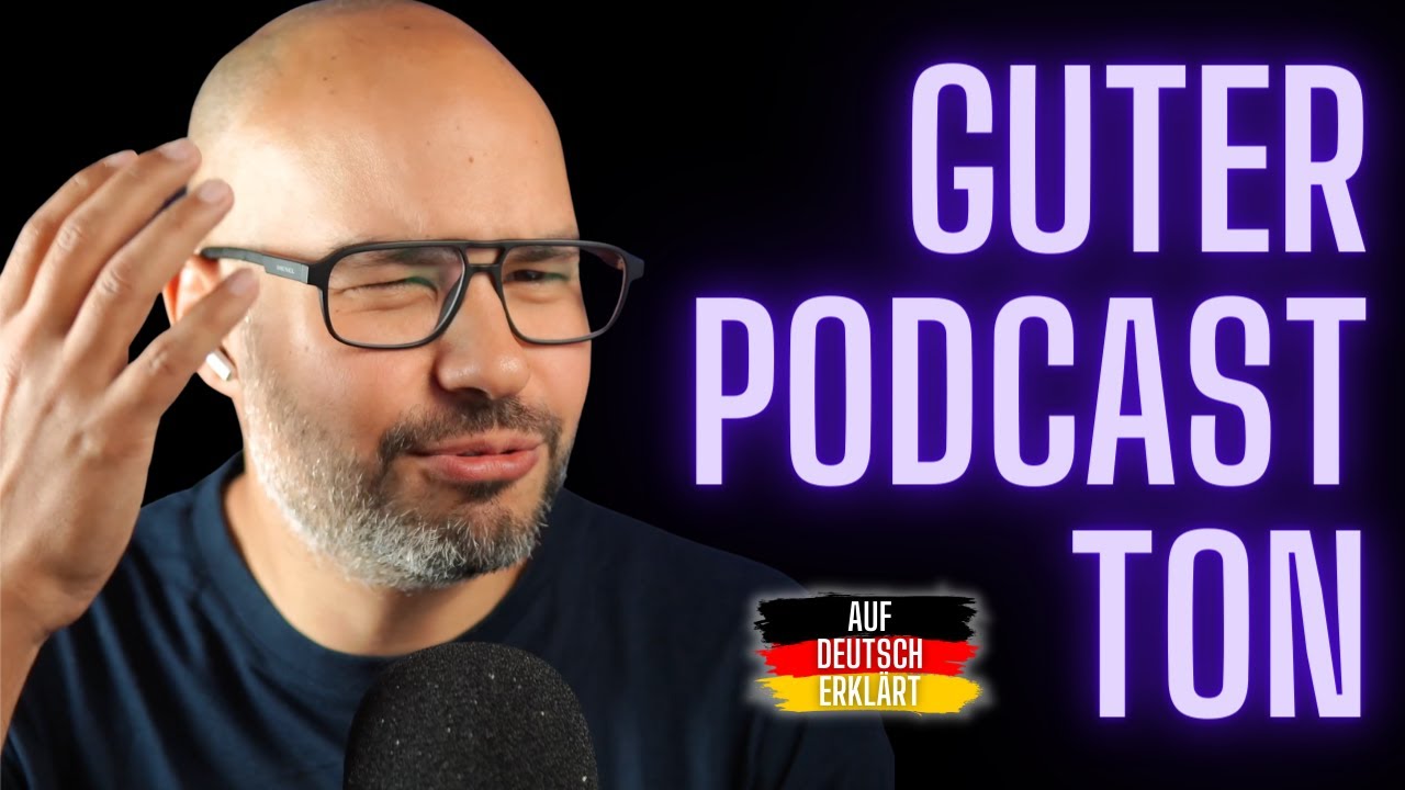 Die 1 Regel f&uuml;r gute Audio Qualit&auml;t im Podcast