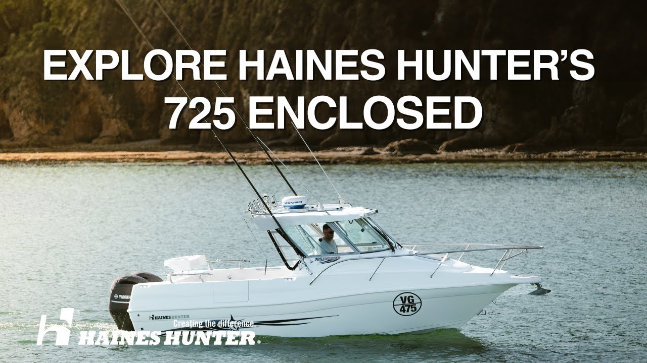 725 Enclosed Boat Showcase: Unveiling the Power on the Water