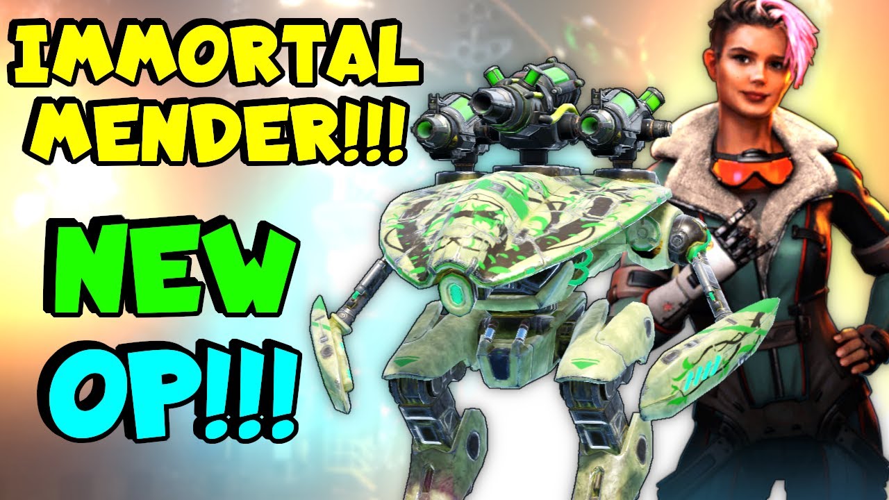 NEW OVERPOWERED! MENDER And Legendary Pilot With Unlimited Healing! Epic! | War Robots 7.7.7 MK3 WR