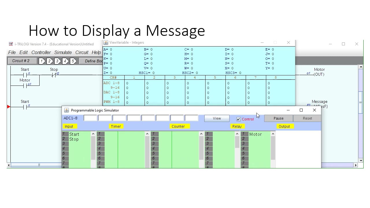 PLC Programming with iTRiLOGI