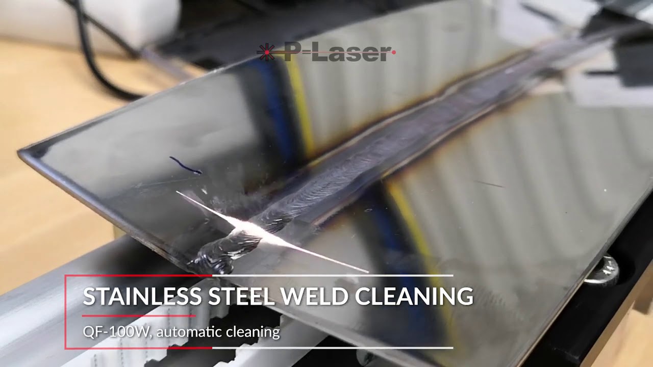 P-Laser - limpieza láser de acero inoxidable