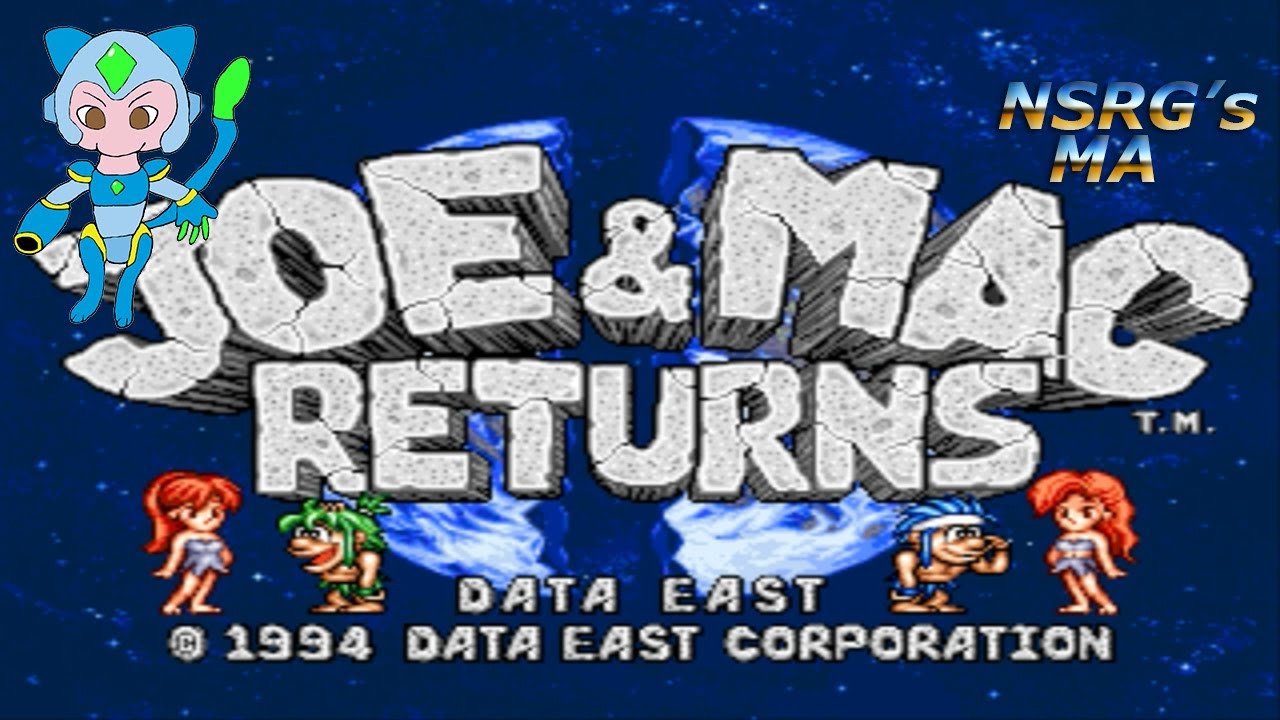 18-Mountain Top Stage ~ Boss (Joe & Mac Returns)(Arcade)